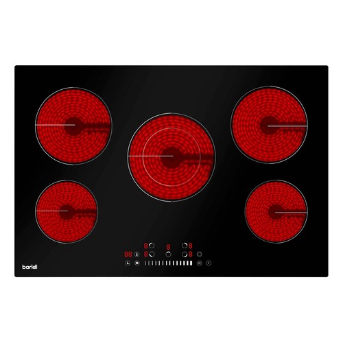 Ceramic hob with - hob, cooking