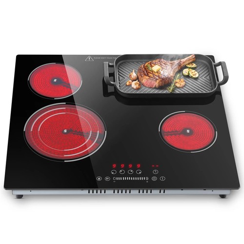 Zone ceramic hob with - hob, touch
