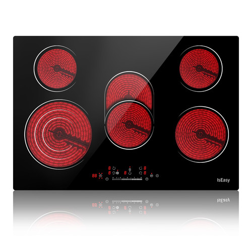 Ceramic hob with cooking - hob,