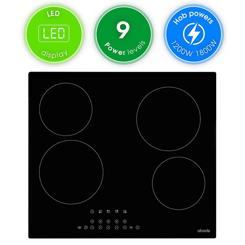 Abode electric hob ceramic - abode,
