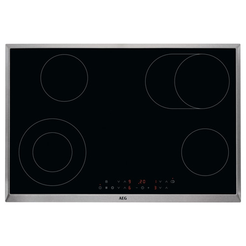 Aeg 77cm ceramic hob - hob,