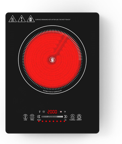 Single ring electric hob 220v - ring,