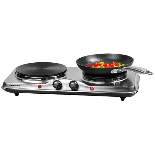 Cooker double hot plate - double,