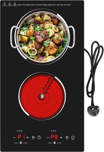 Double ceramic hob plug - double,