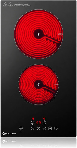 Ceramic hob zones 3000w - hob,