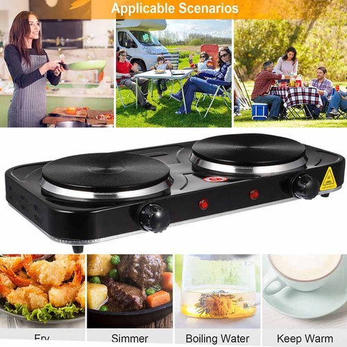 Portable double electric hot - portable,