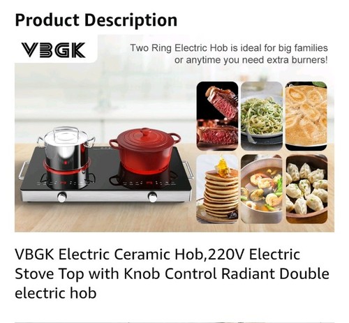 Vbgk ring electric hob - ring,