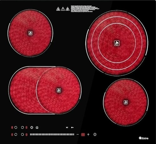 Katro ceramic hob - e, 6700w