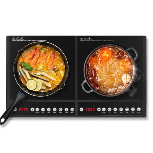Dual single induction ceramic - induction,