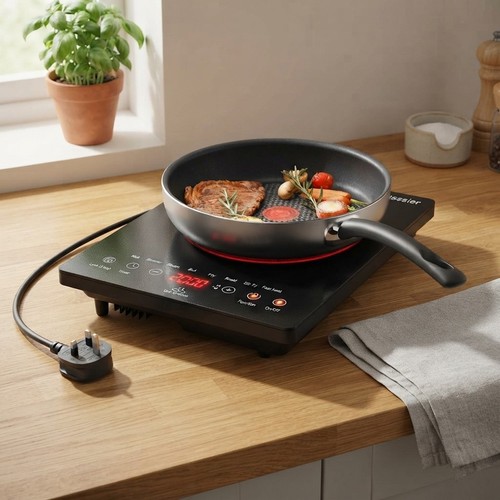 Portable ceramic hob - ceramic,
