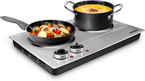 Electric hob cusimax double - electric,