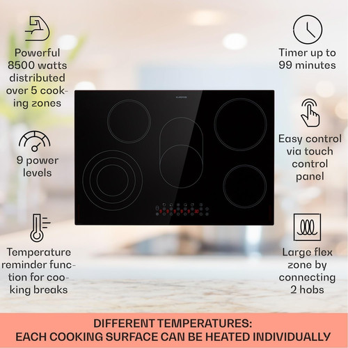 Ceramic glass hob - cm,