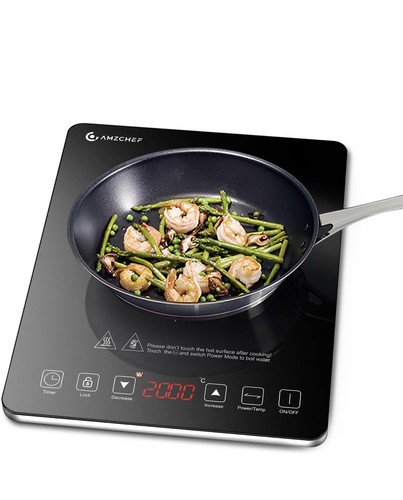 Induction hob electric - hob, cooker