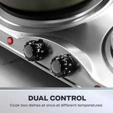 Double Hot Plate Electric Hob