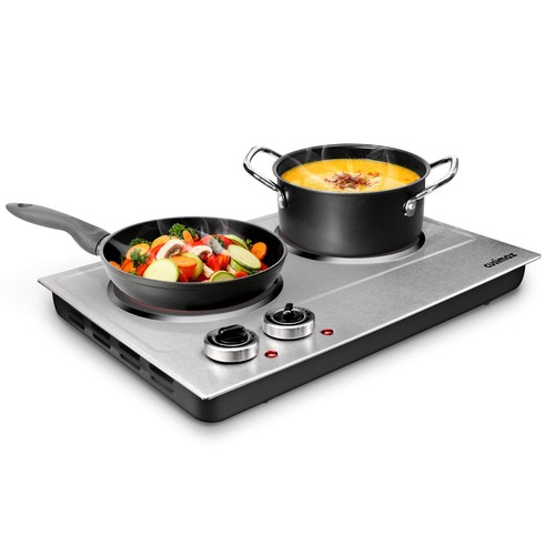 Electric hob cusimax double - cusimax,